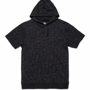 Futurama Loot Crate Exclusive Adult Black Short Sleeve‎ Hoodie T-Shirt XS